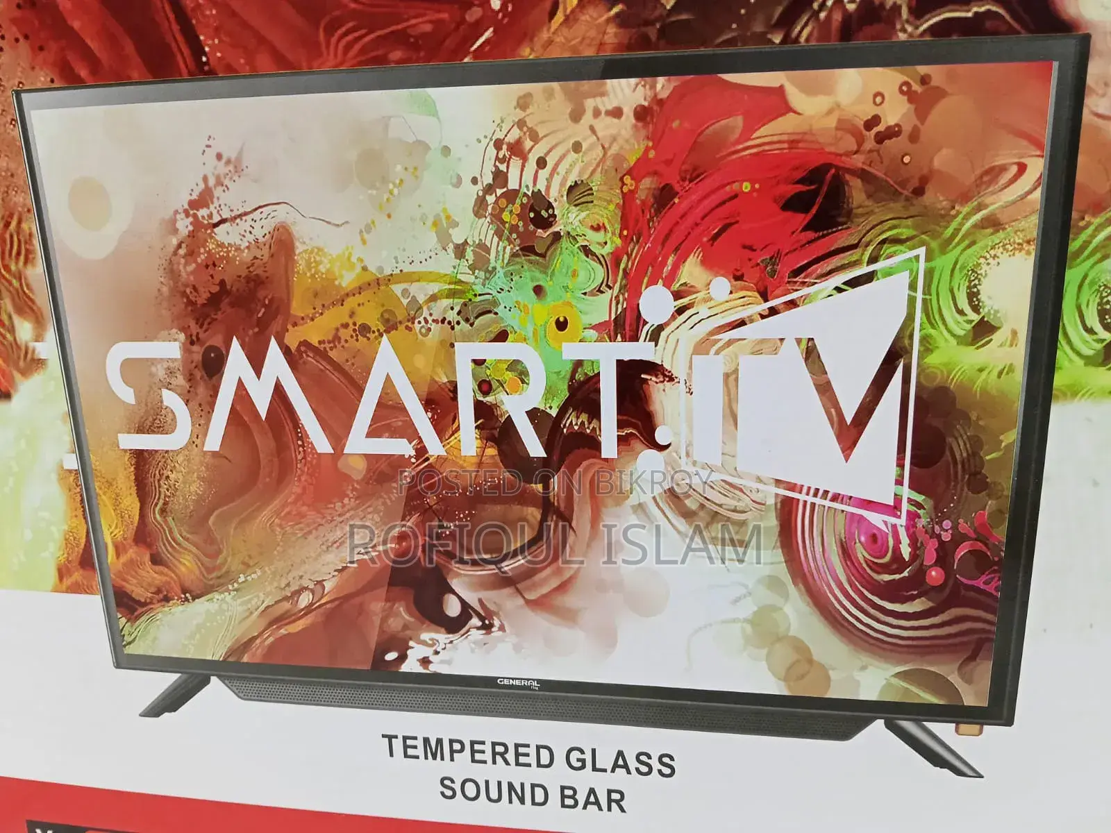 43" Smart Double Glass TV