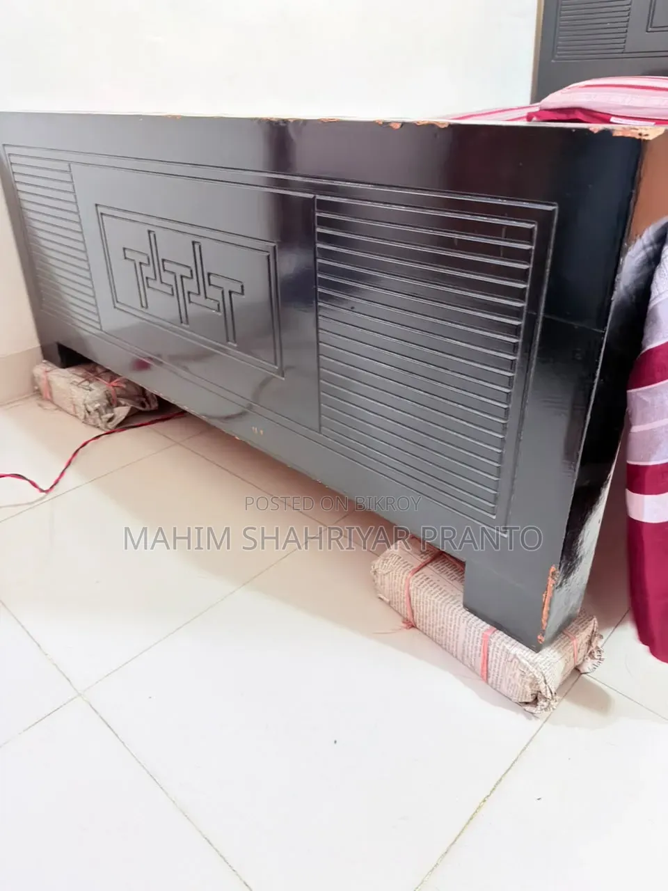 সেমি ডাবল কাঠের বিছানা ৪/৭