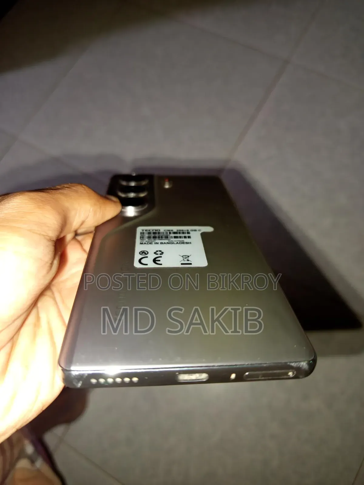 New Tecno Camon 40 Pro 4G 256 GB Silver