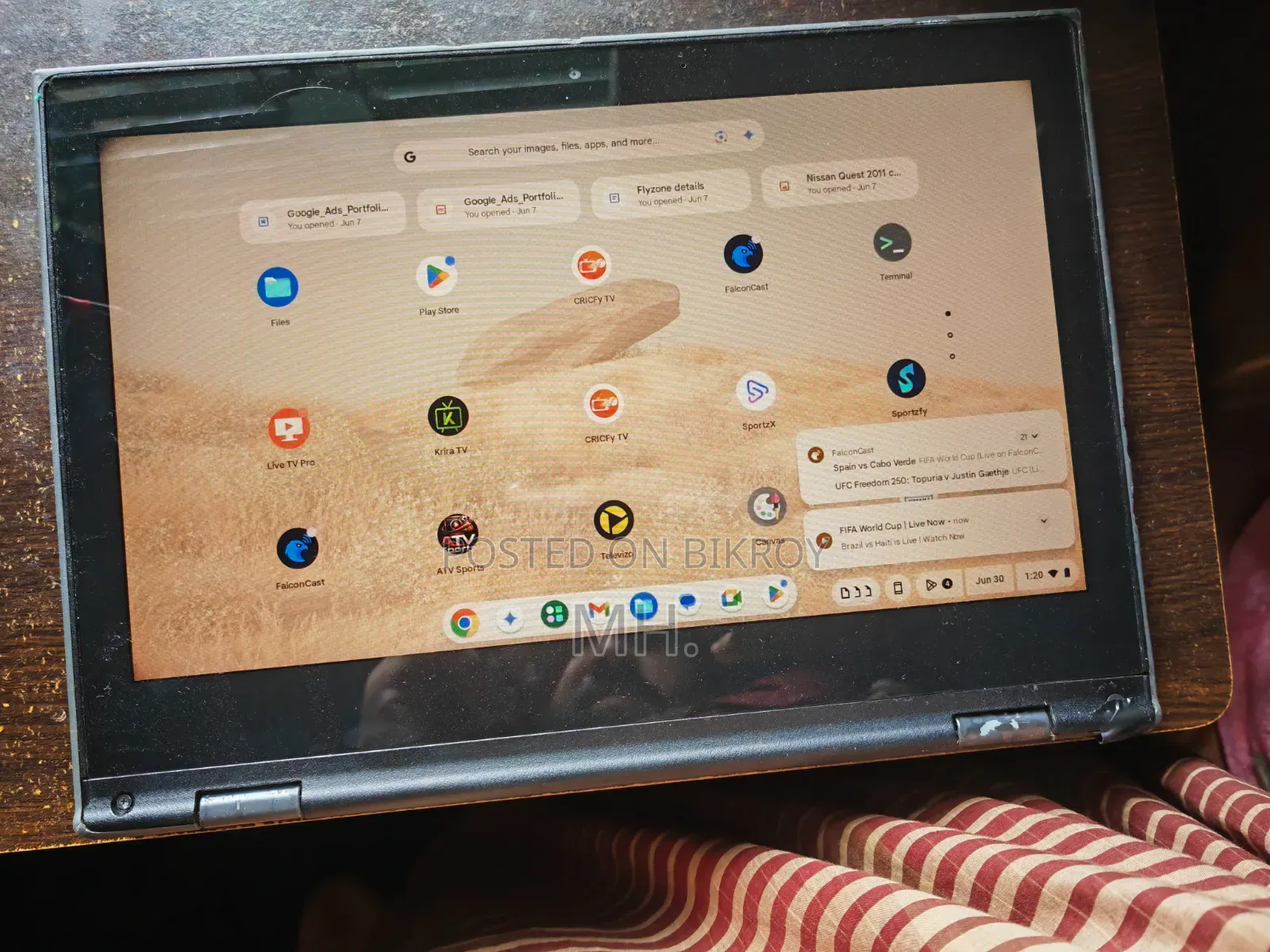 Laptop Lenovo 500e 4GB Intel eMMC 32GB