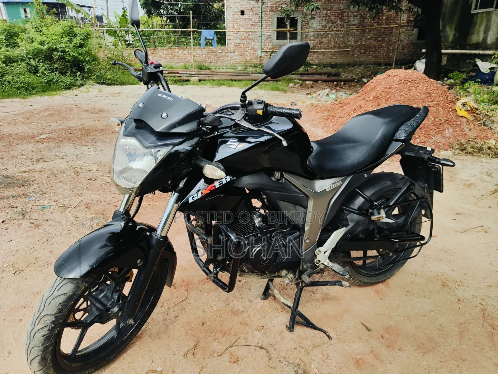 Suzuki Gixxer Monotone 2019 Black