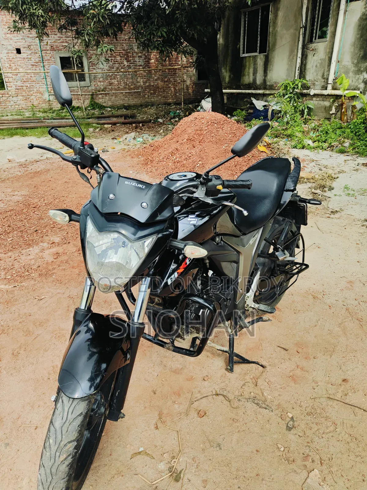 Suzuki Gixxer Monotone 2019 Black