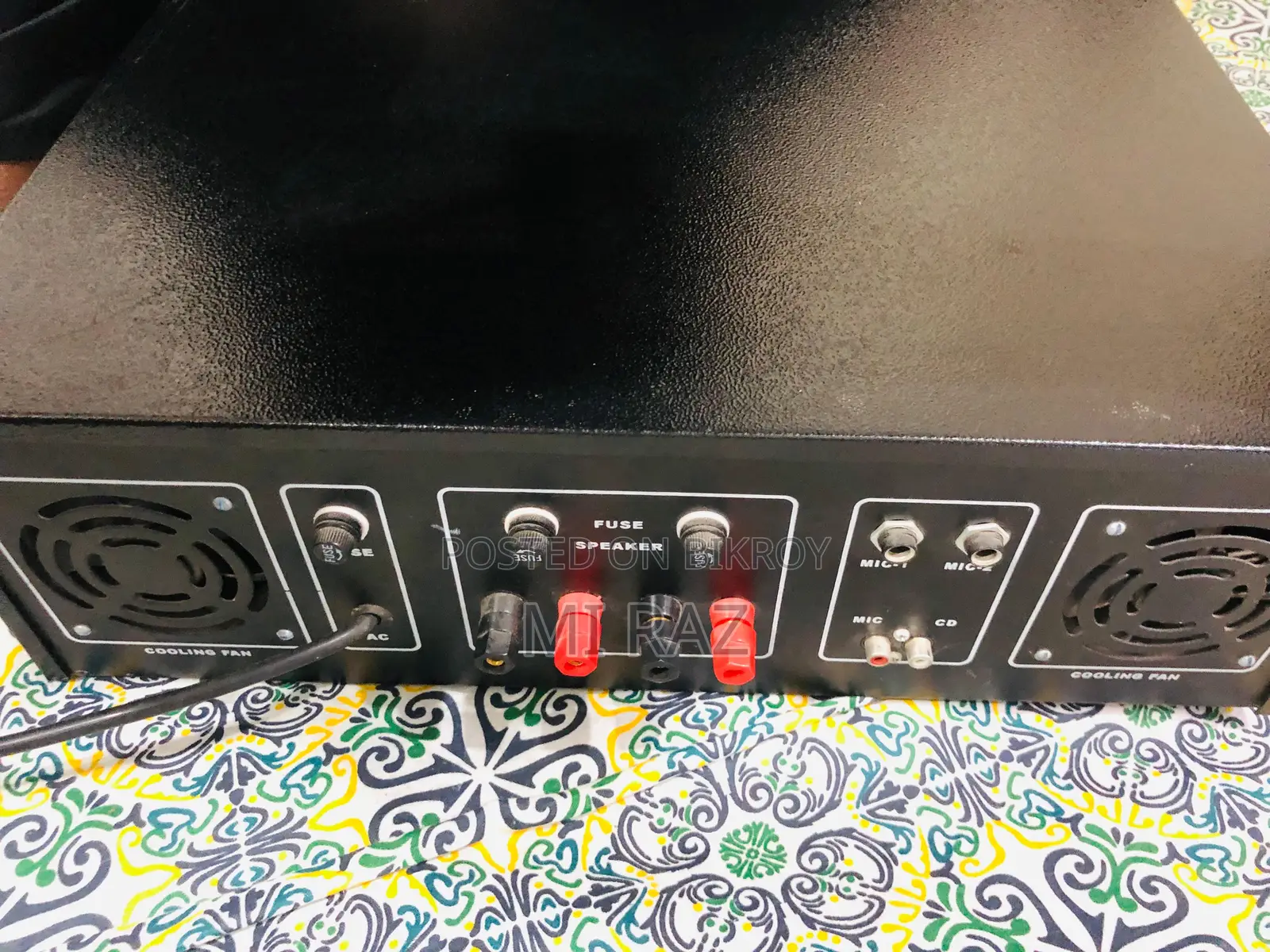 Custom 15" Speaker + Amplifier Combo (Sp-02)