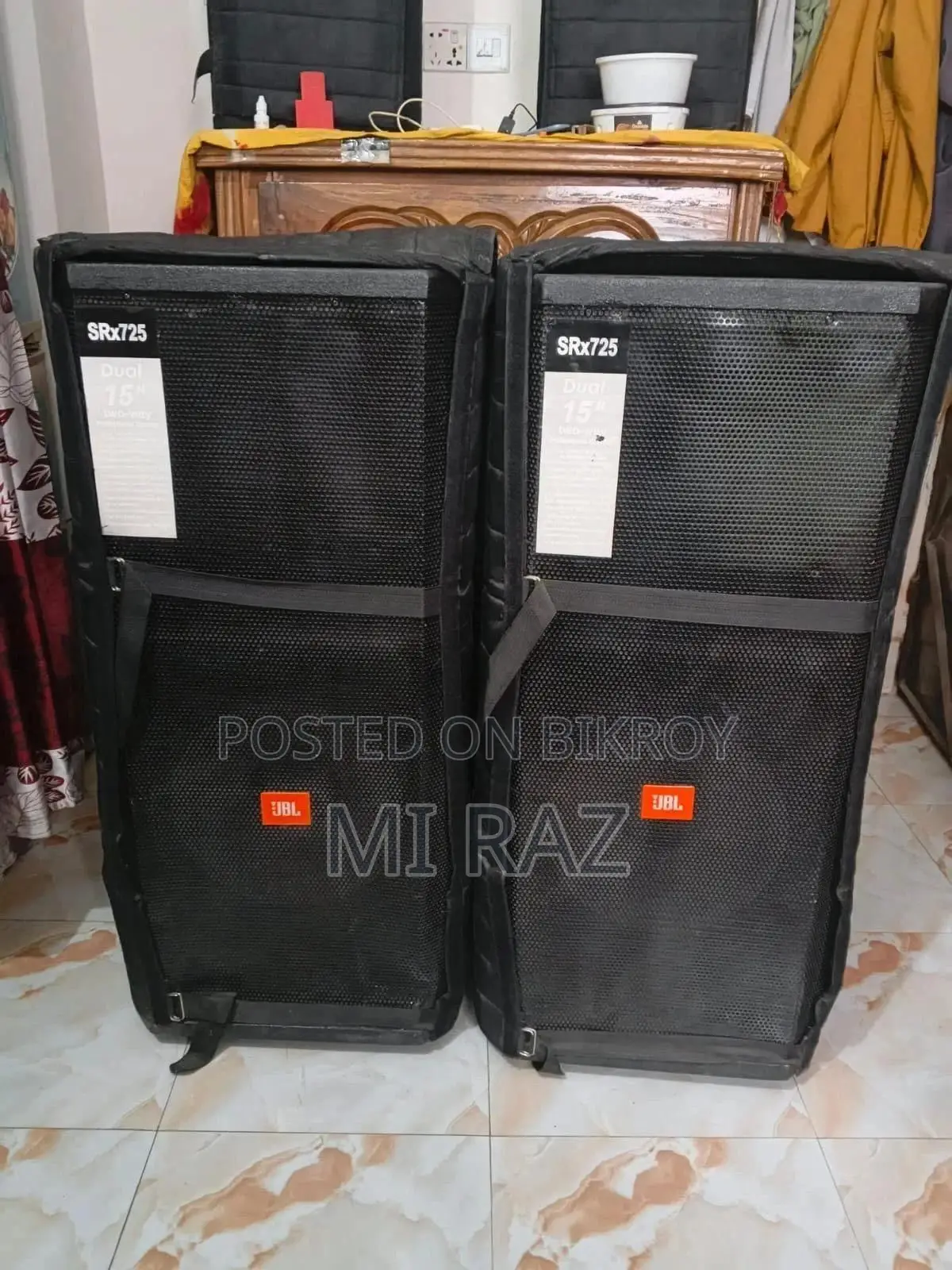 Custom 15" Speaker + Amplifier Combo (Sp-02)