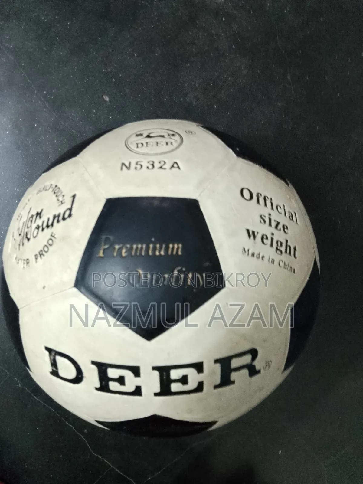 Deer Premium Quality Football (Official Size Weight)