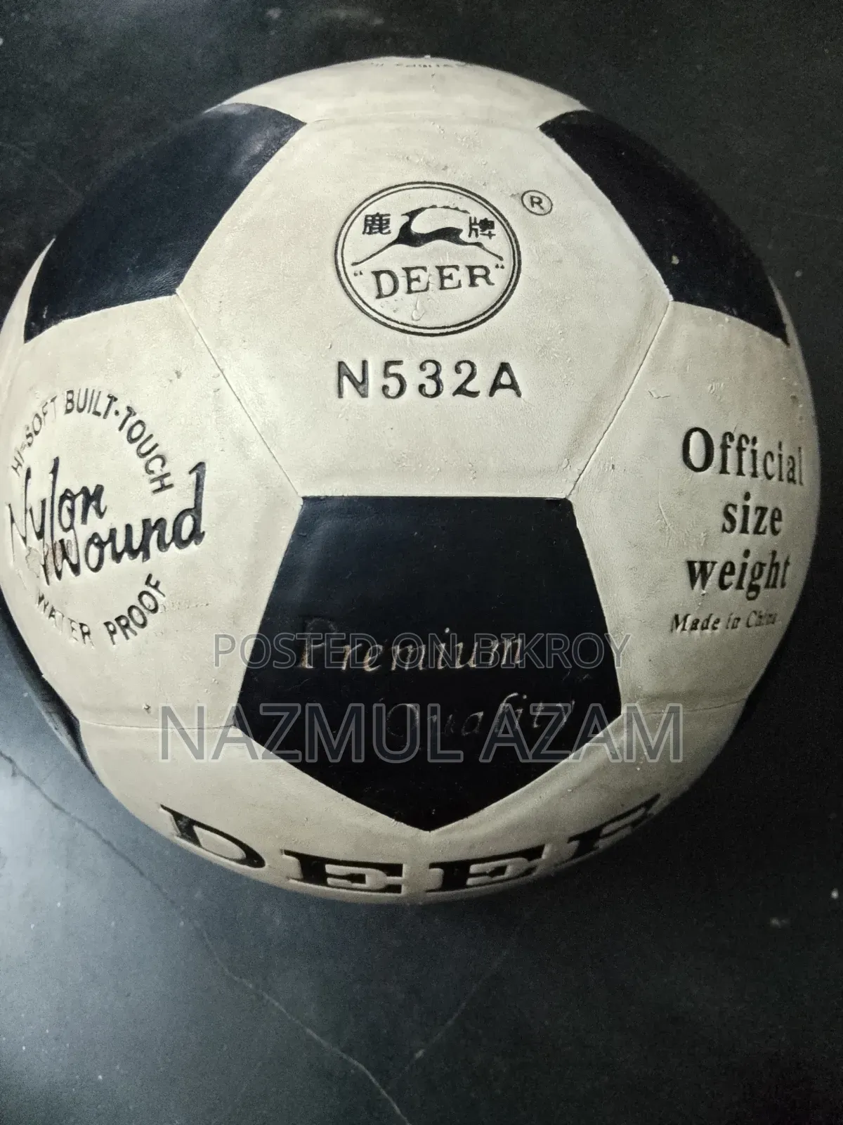 Deer Premium Quality Football (Official Size Weight)