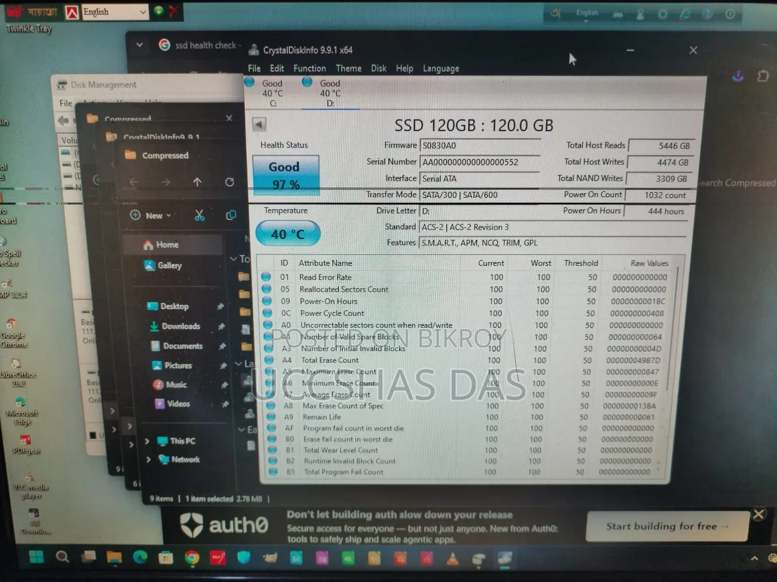 Wd 120 Gb Sata Ssd