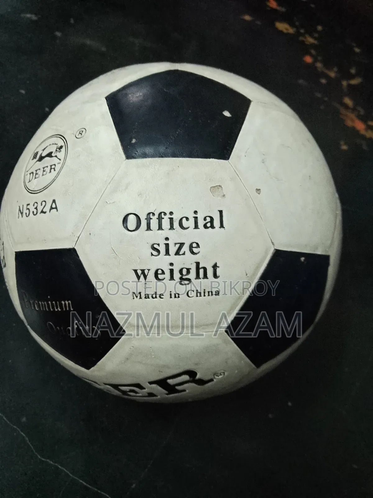 Deer Premium Quality Football (Official Size Weight)