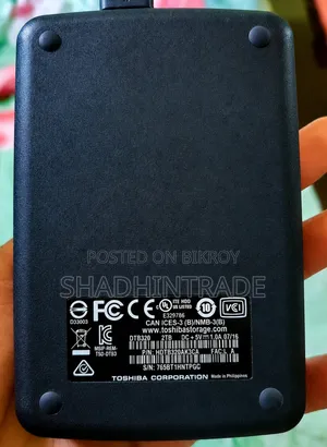 Toshiba 2TB Hard Disk