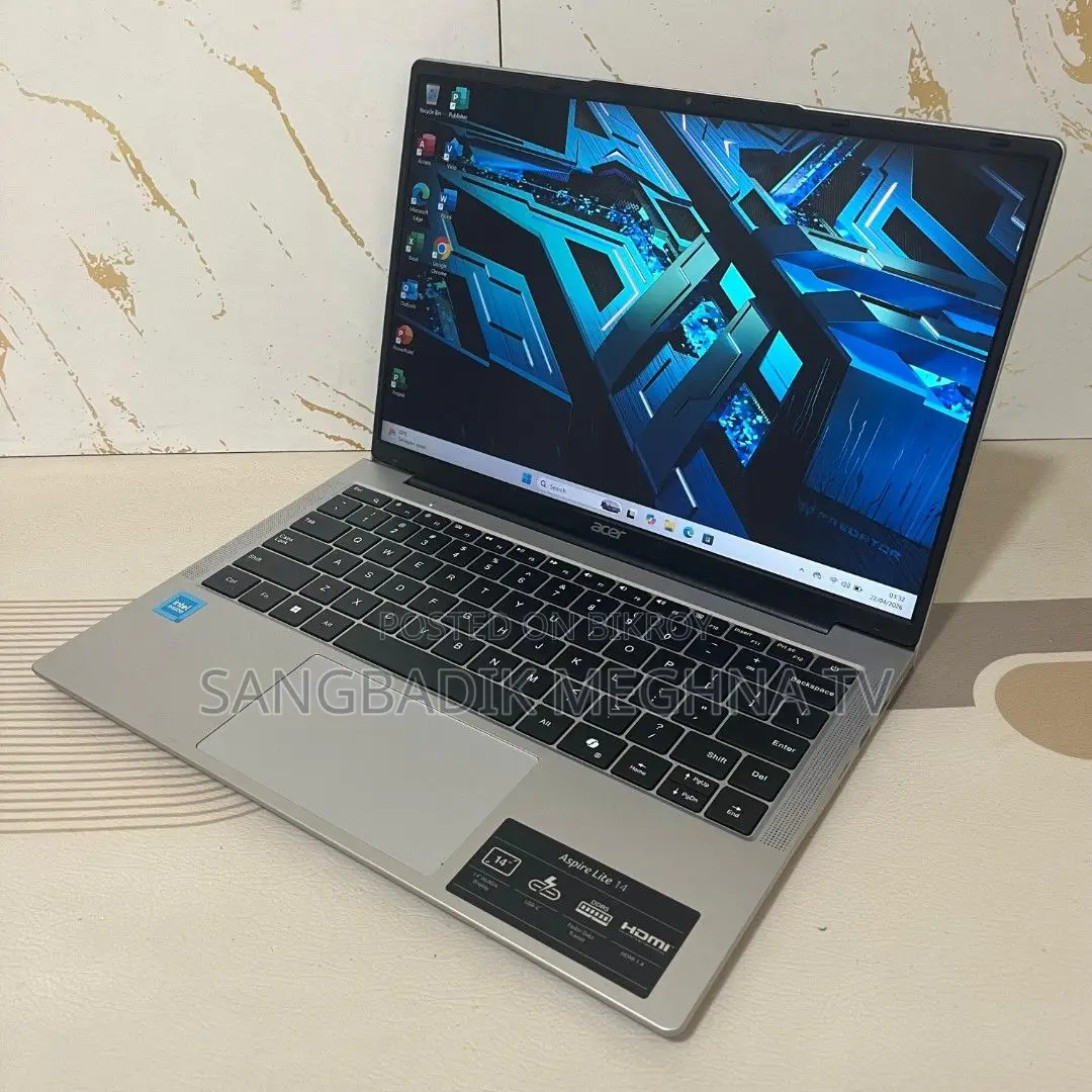 Laptop Acer 4GB Intel SSD 500GB