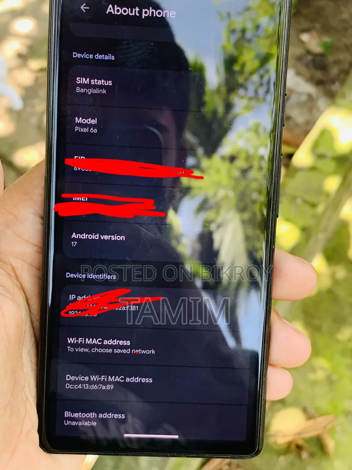 Google Pixel 6a 128 GB Black