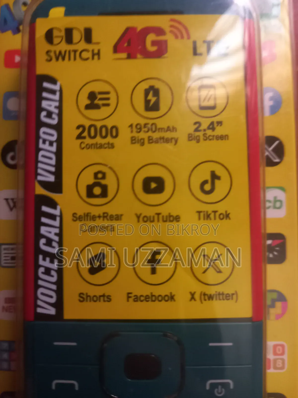 GDL Switch 4G Blue