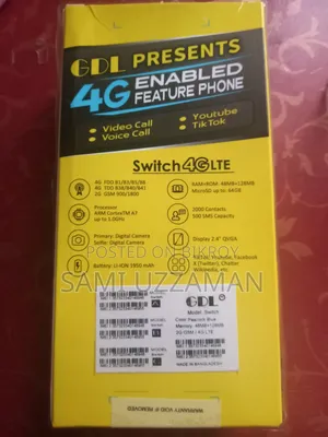 GDL Switch 4G Blue