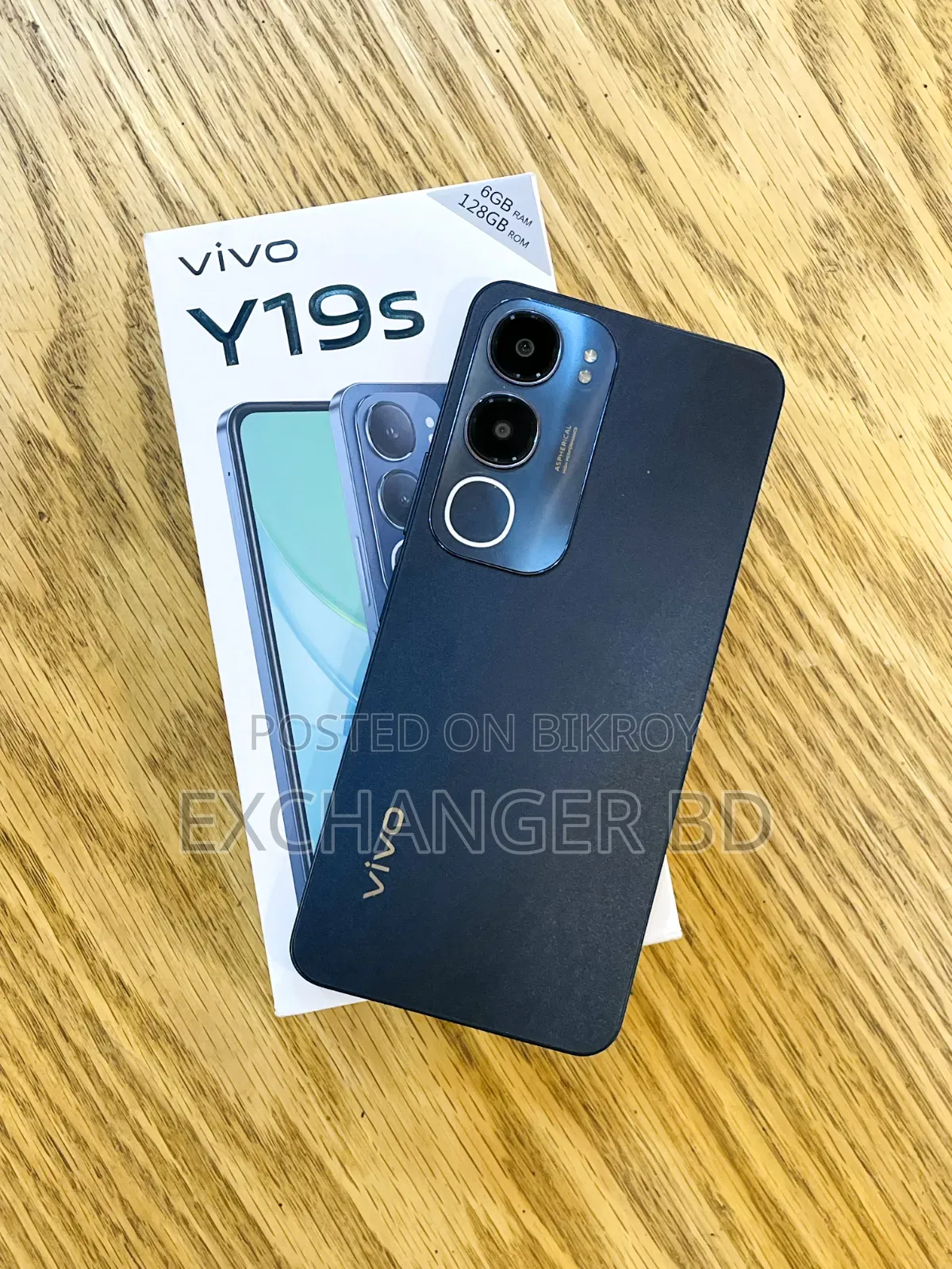 Vivo Y19s 128 GB Black