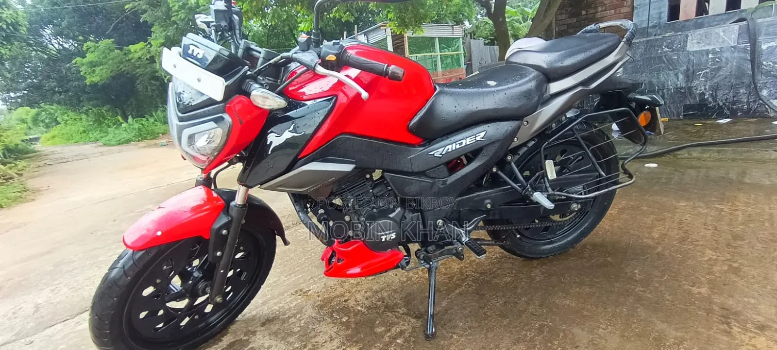 TVS Raider 125 2022 Red