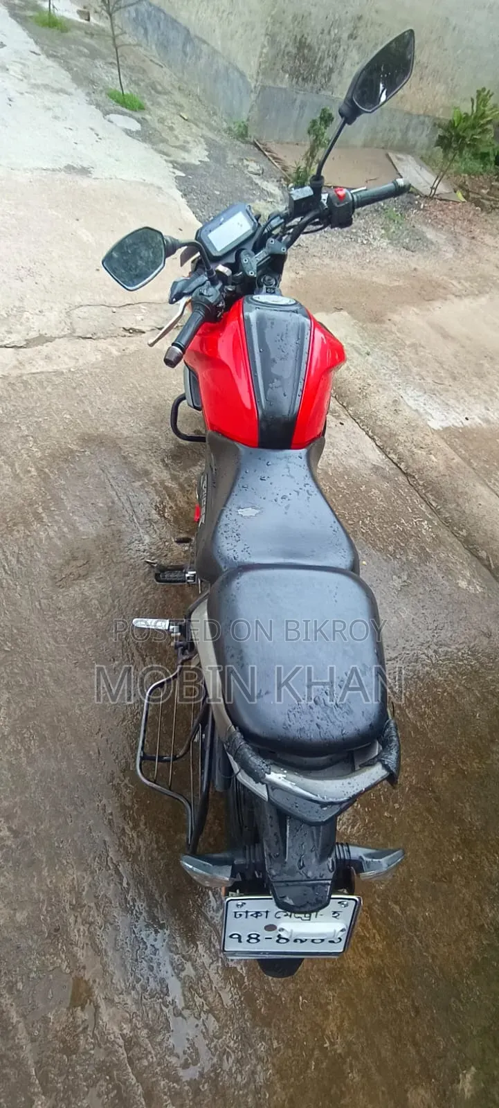 TVS Raider 125 2022 Red