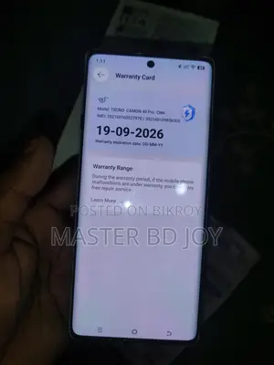 Tecno Camon 40 256 GB Blue