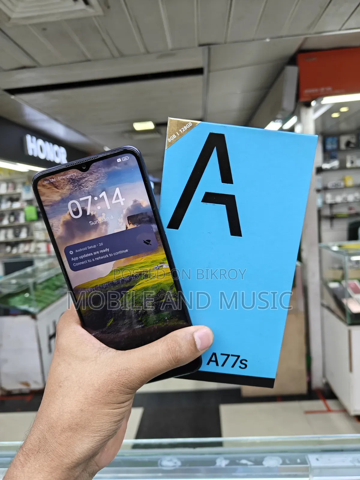 Oppo A77s 128 GB Black