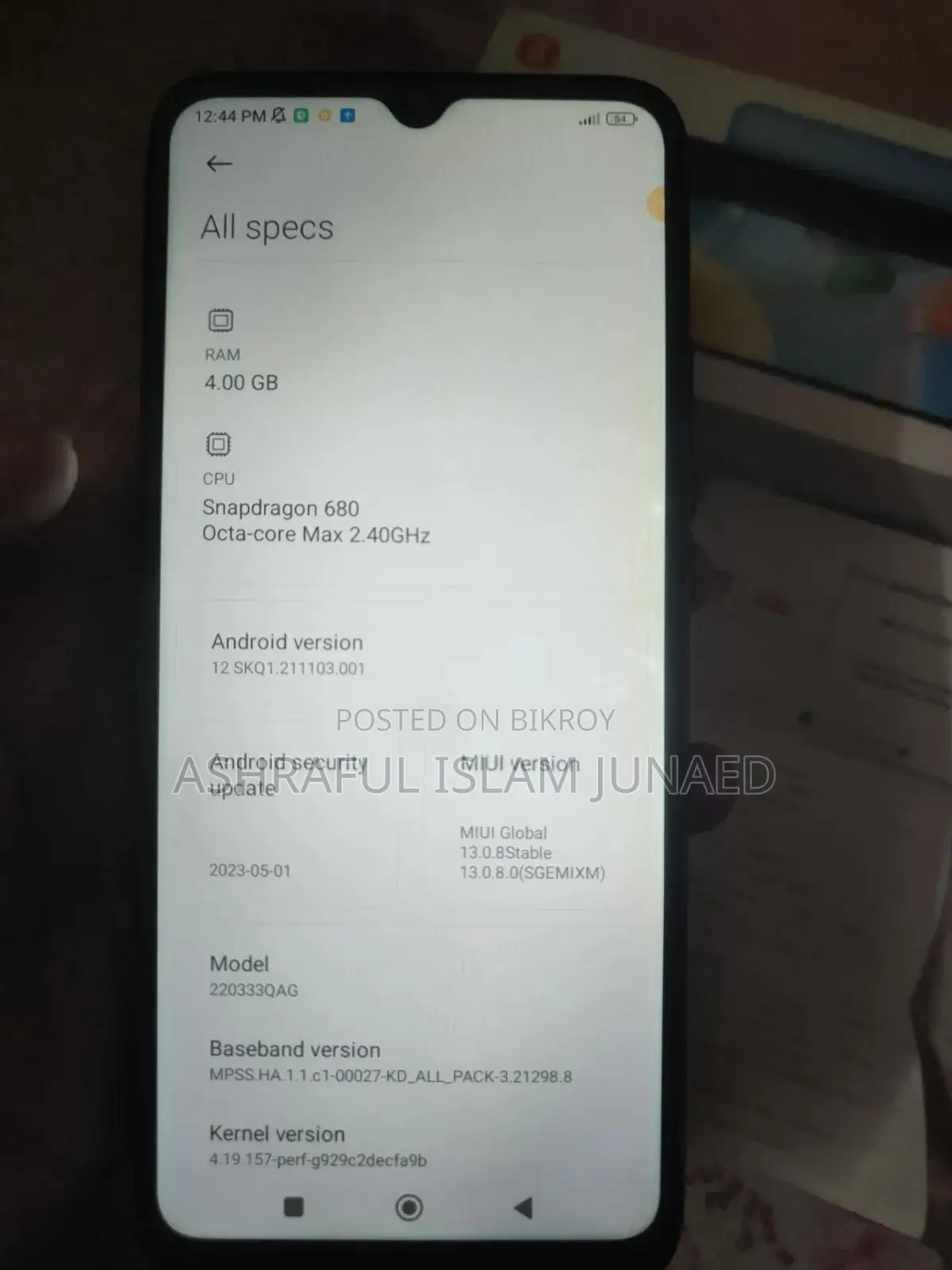 Xiaomi Redmi 10C 64 GB Black
