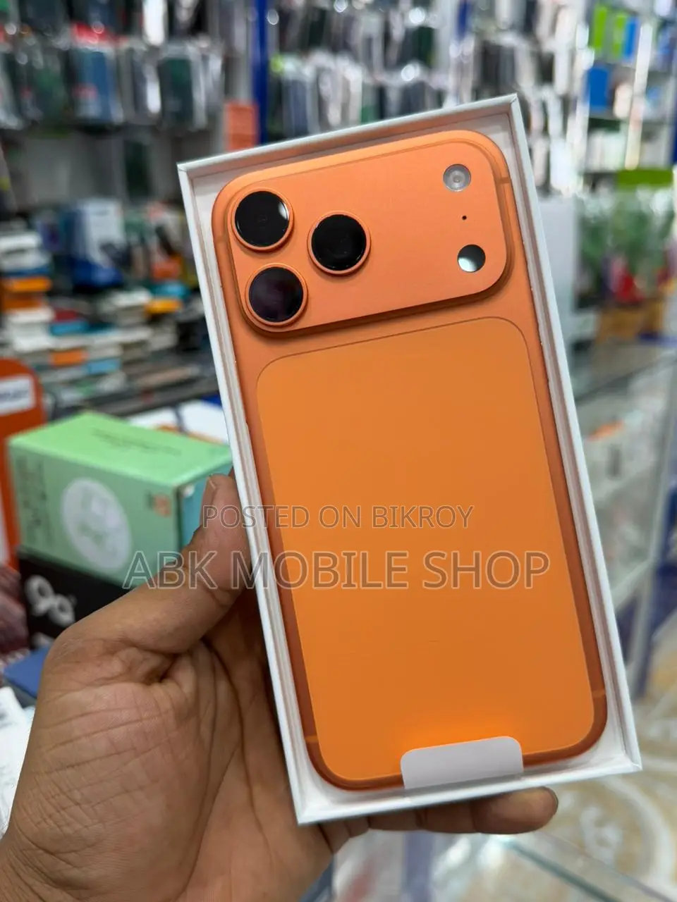 নতুন অ্যাপল আইফোন ১৭ প্রো ম্যাক্স ১ টিবি কমলা