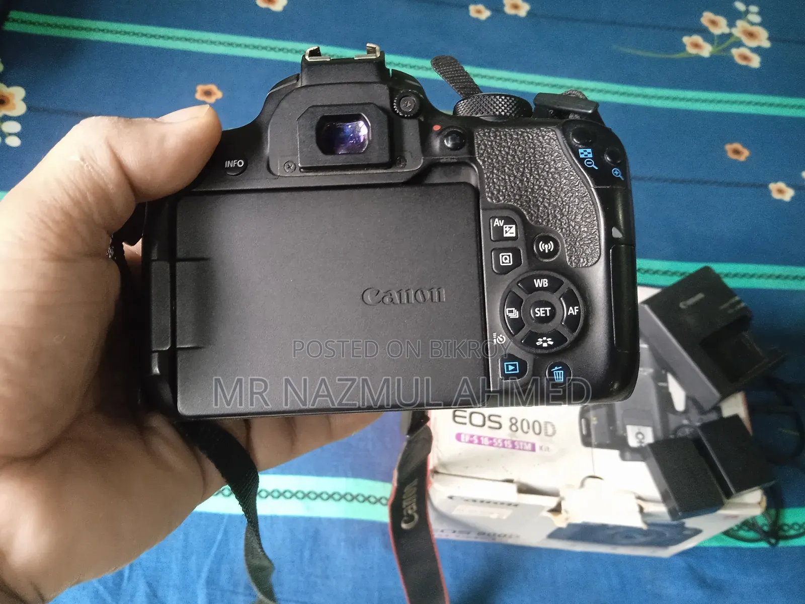 Canon 800d Only Body With Box
