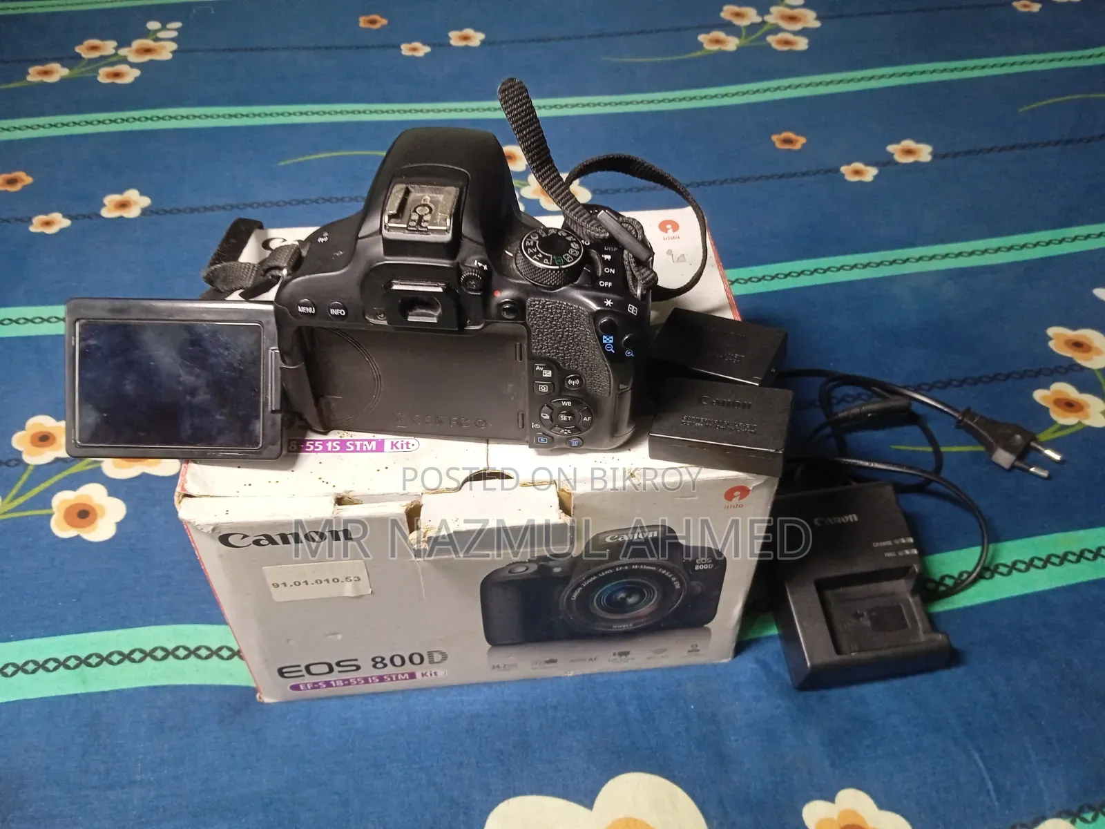 Canon 800d Only Body With Box