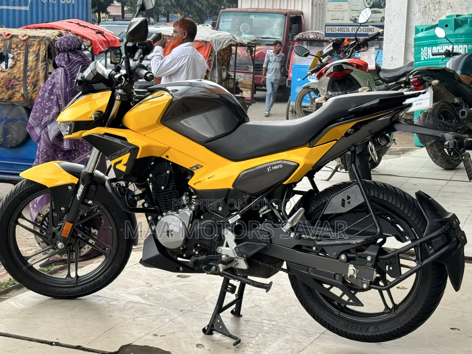 Hero Xtreme 125R 2025 Yellow
