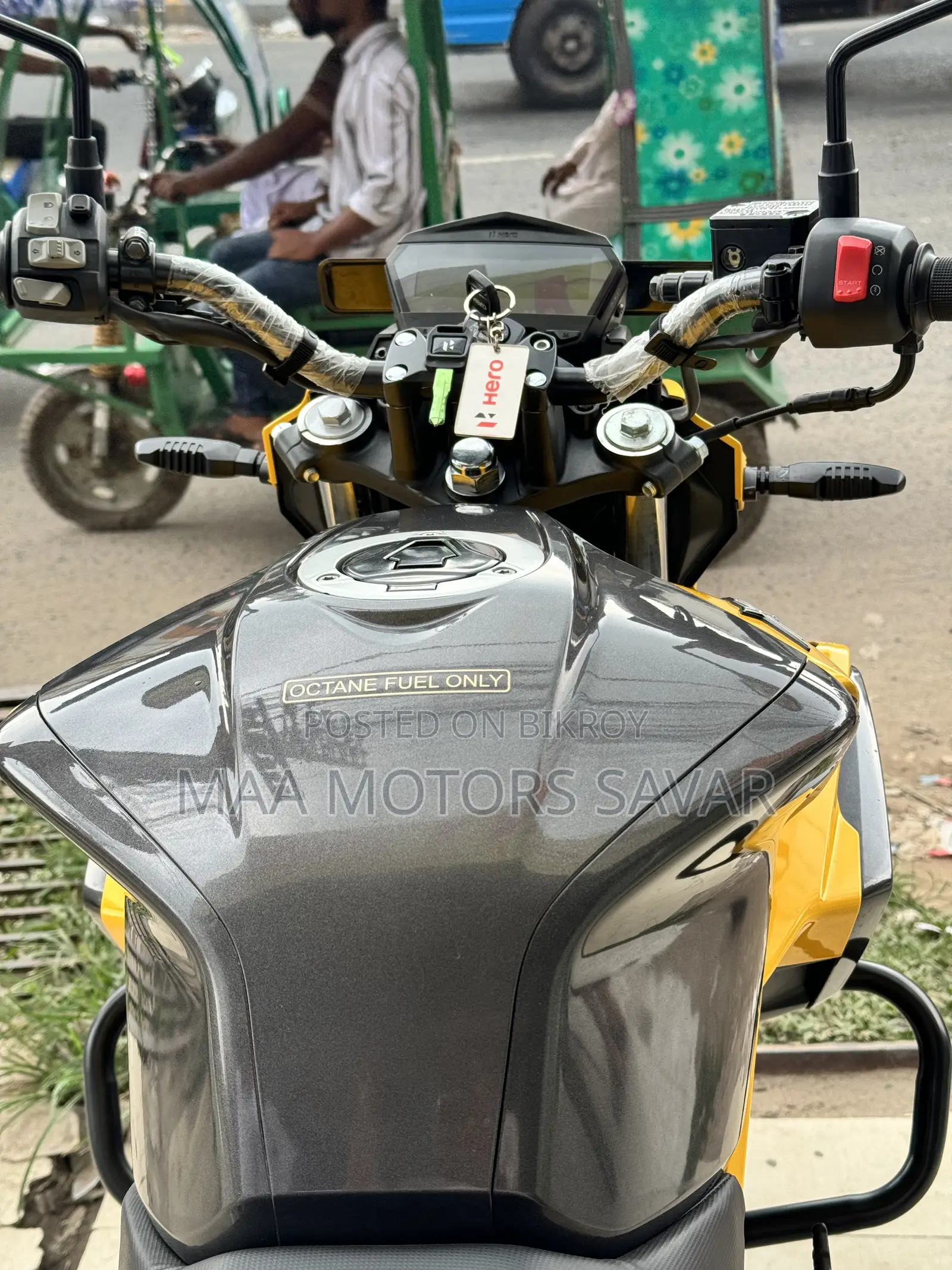 Hero Xtreme 125R 2025 Yellow