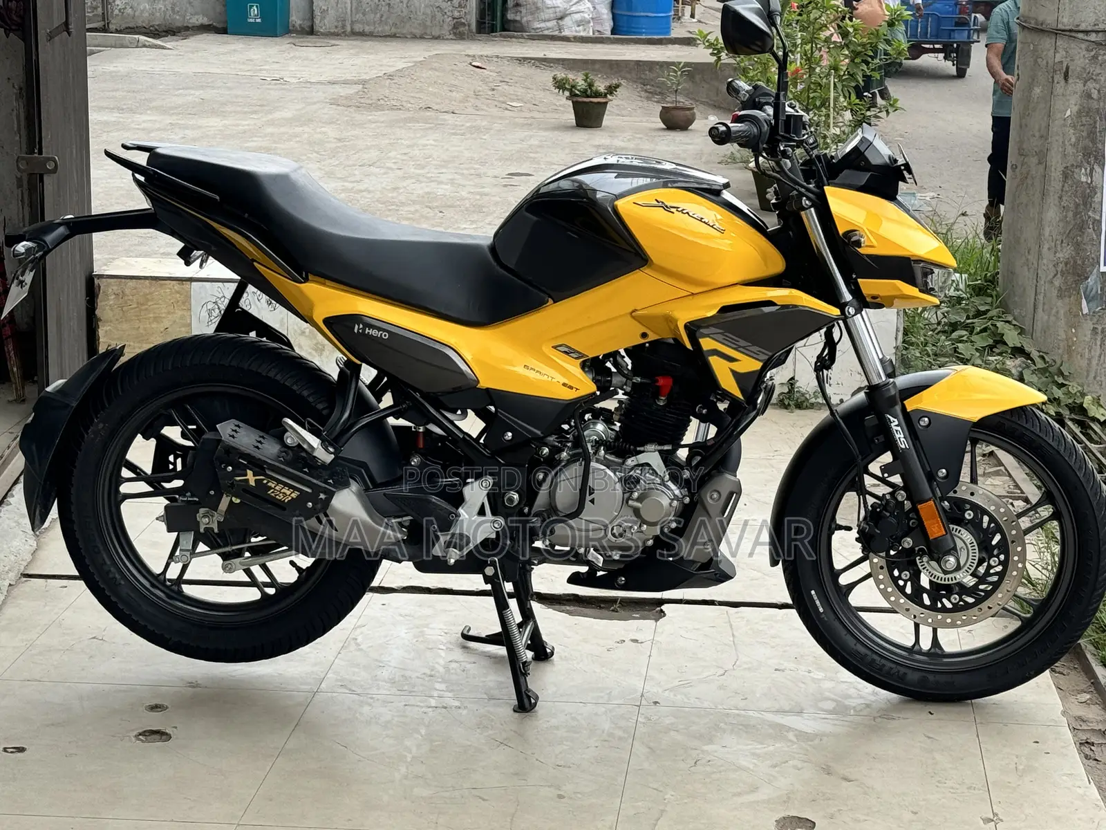 Hero Xtreme 125R 2025 Yellow