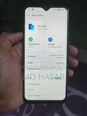 Oppo F17 128 GB Blue