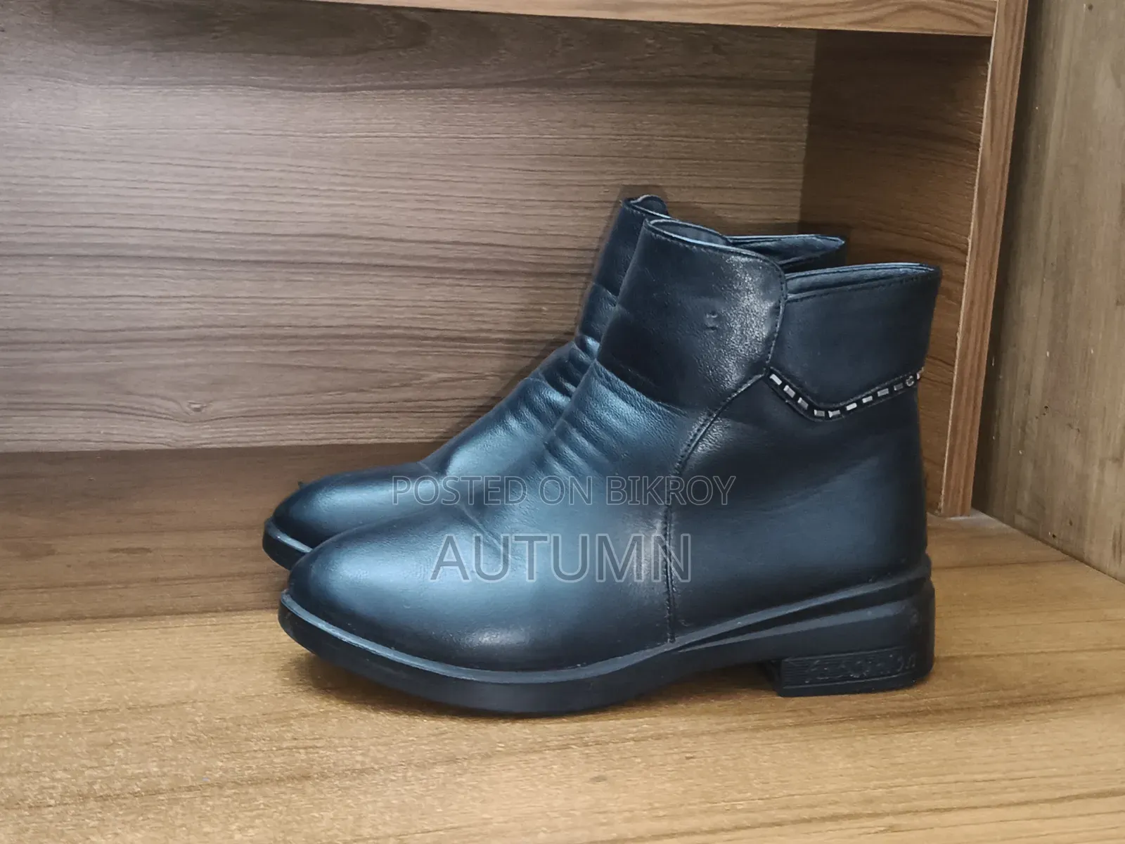 Black Leather Boots