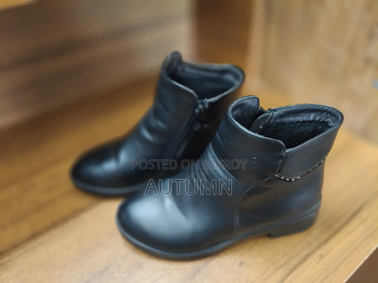Black Leather Boots