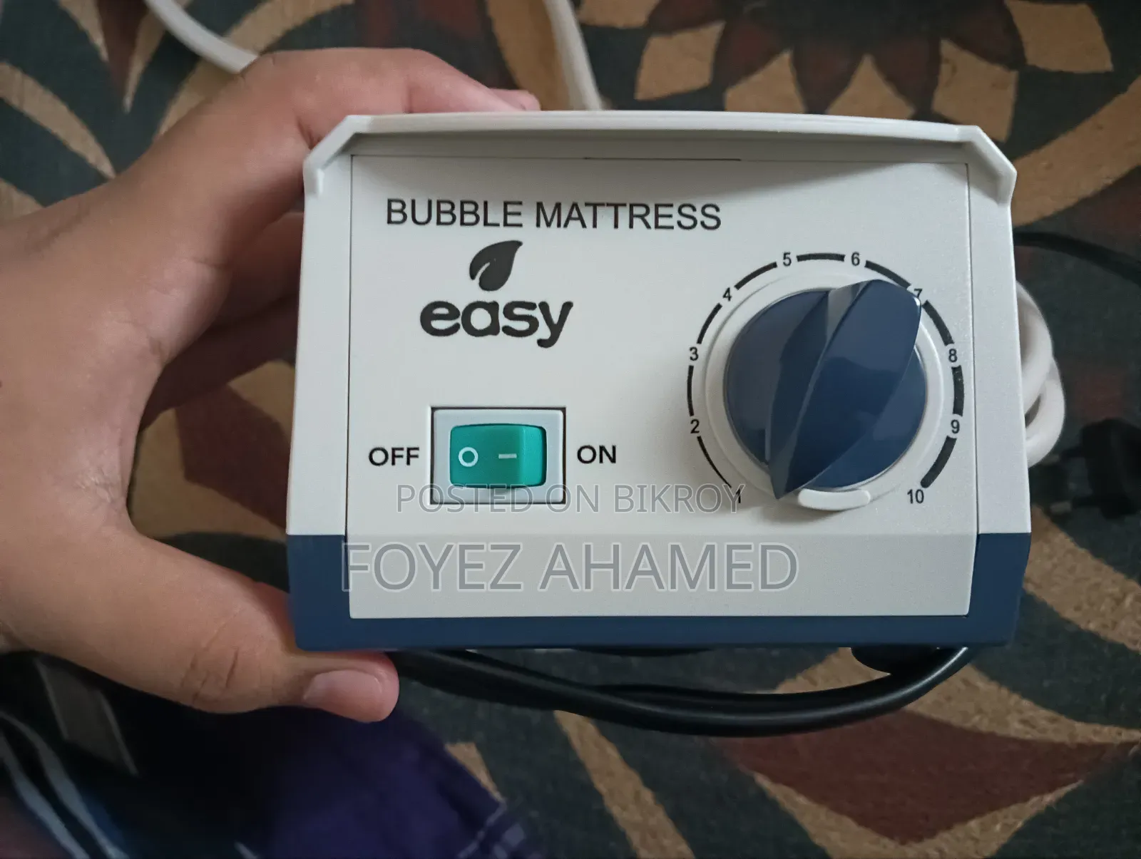 Alternating Bubble Mattress With Pump (Anti-Bedsore Medical Mattress