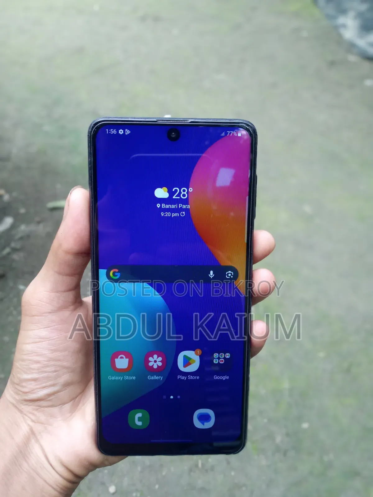 Samsung Galaxy M62 128 GB Black