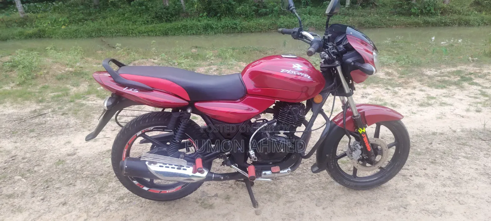 Bajaj Discover 135 2010 Red
