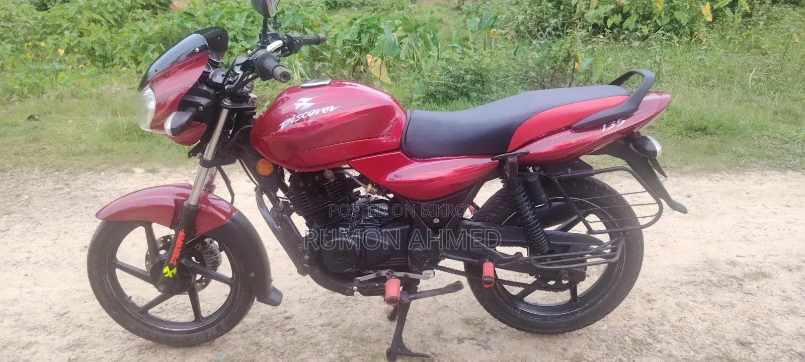 Bajaj Discover 135 2010 Red