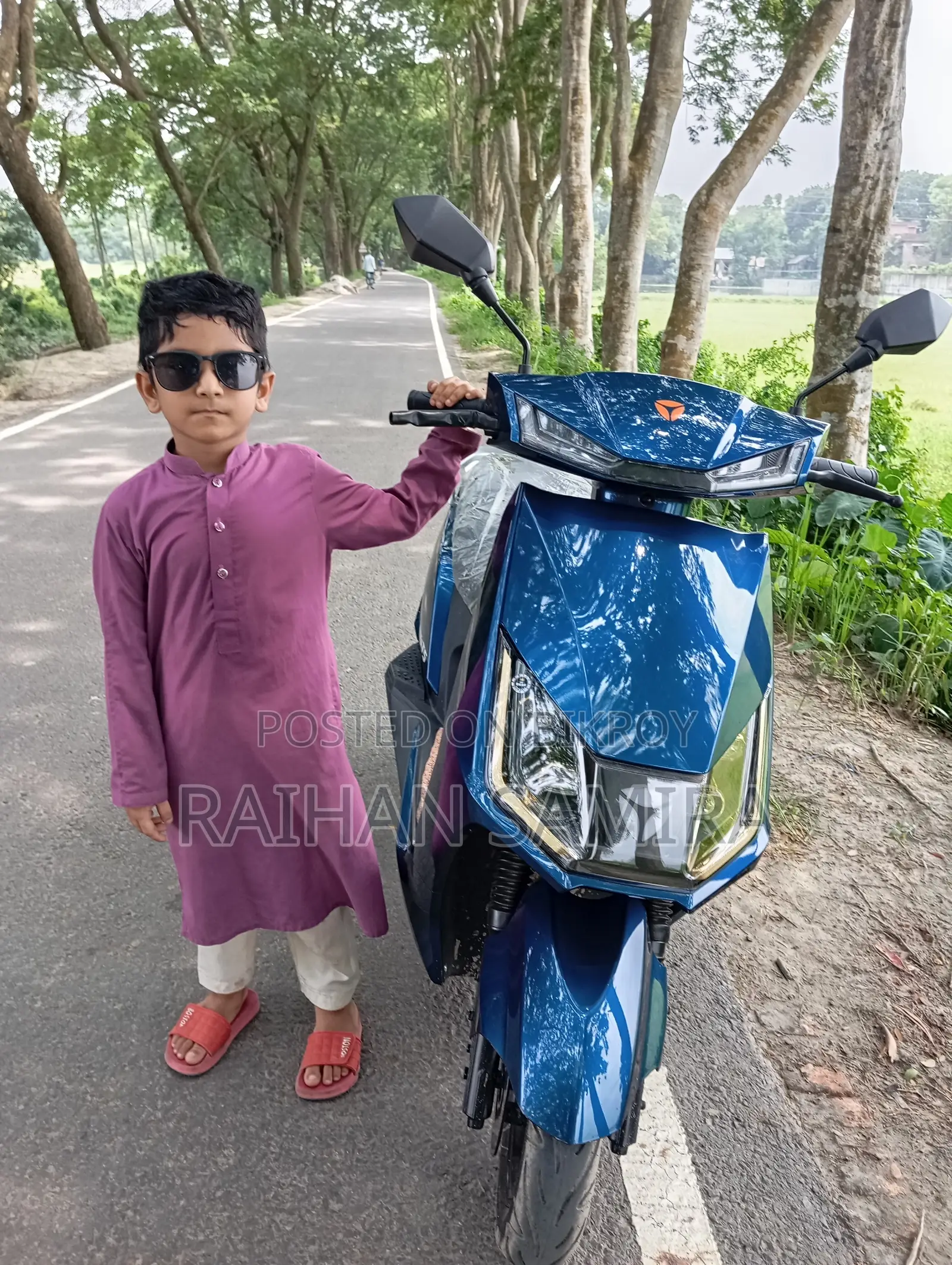 Yadea T5 2025 Blue