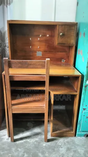 Wooden Table and Chair for Sale