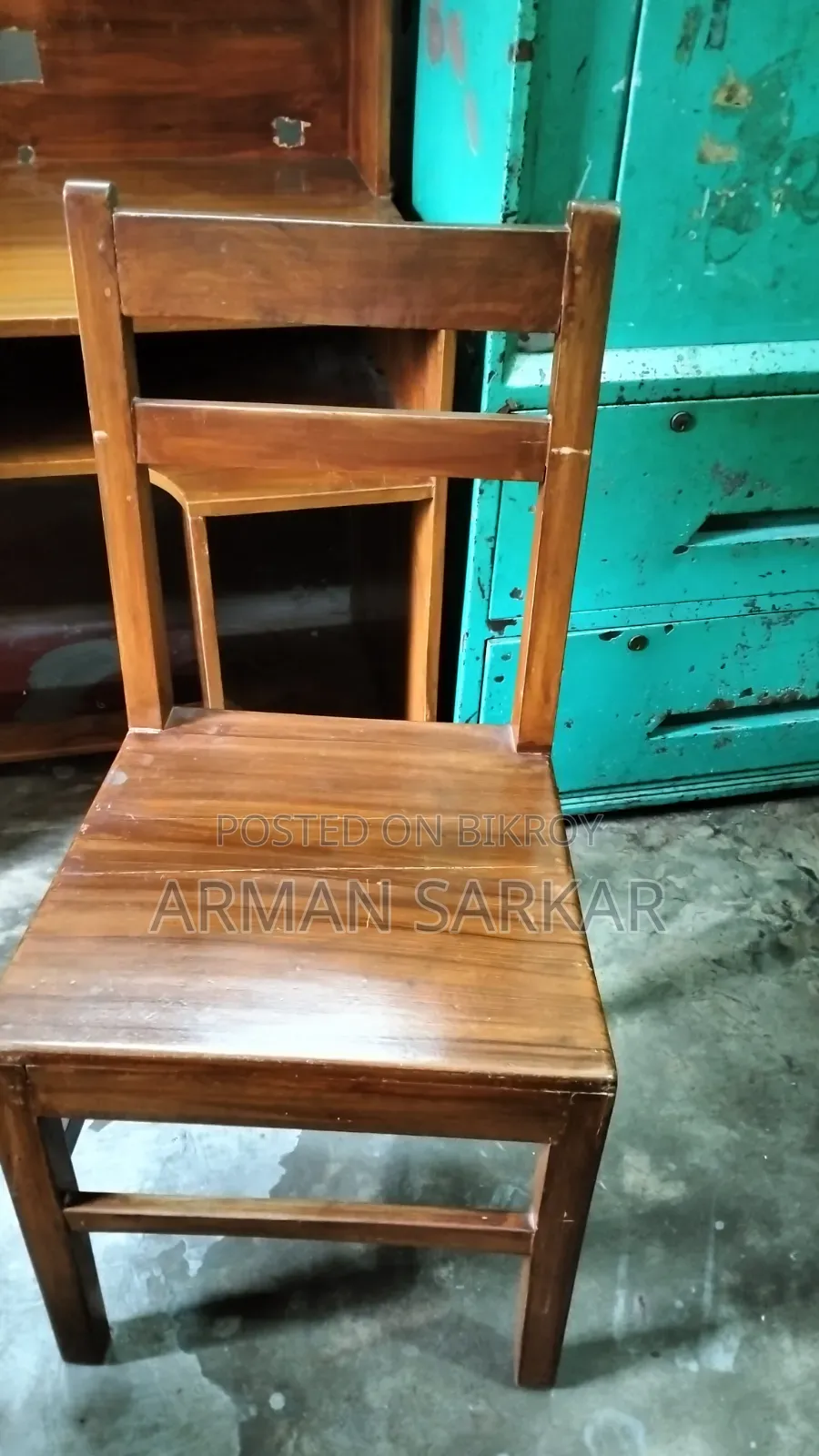 Wooden Table and Chair for Sale
