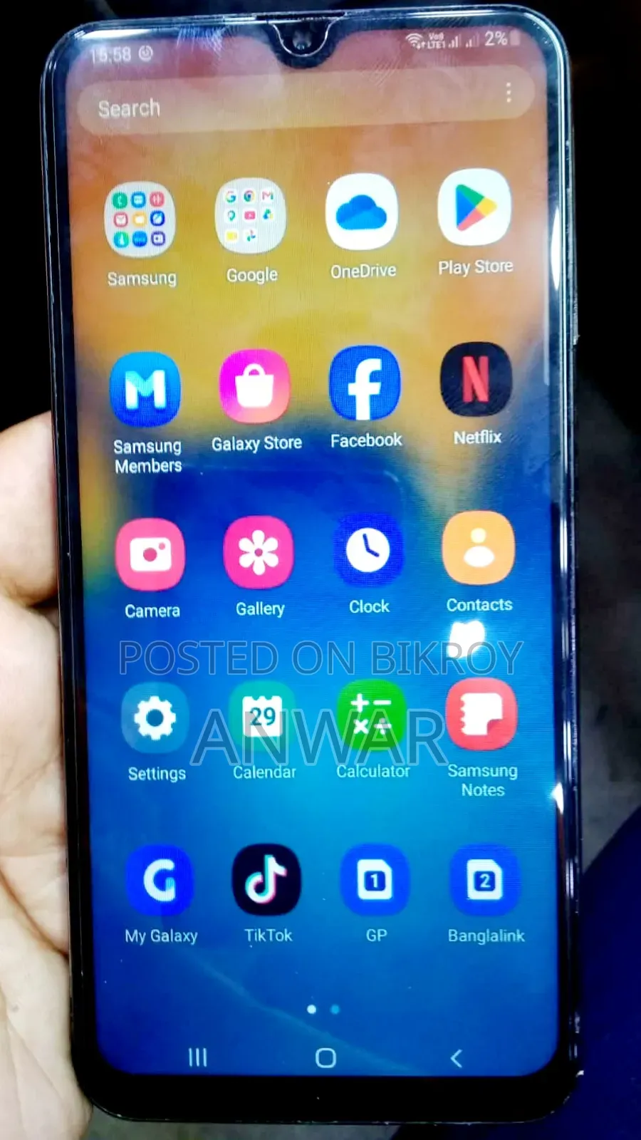 Samsung Galaxy A20 32 GB Black