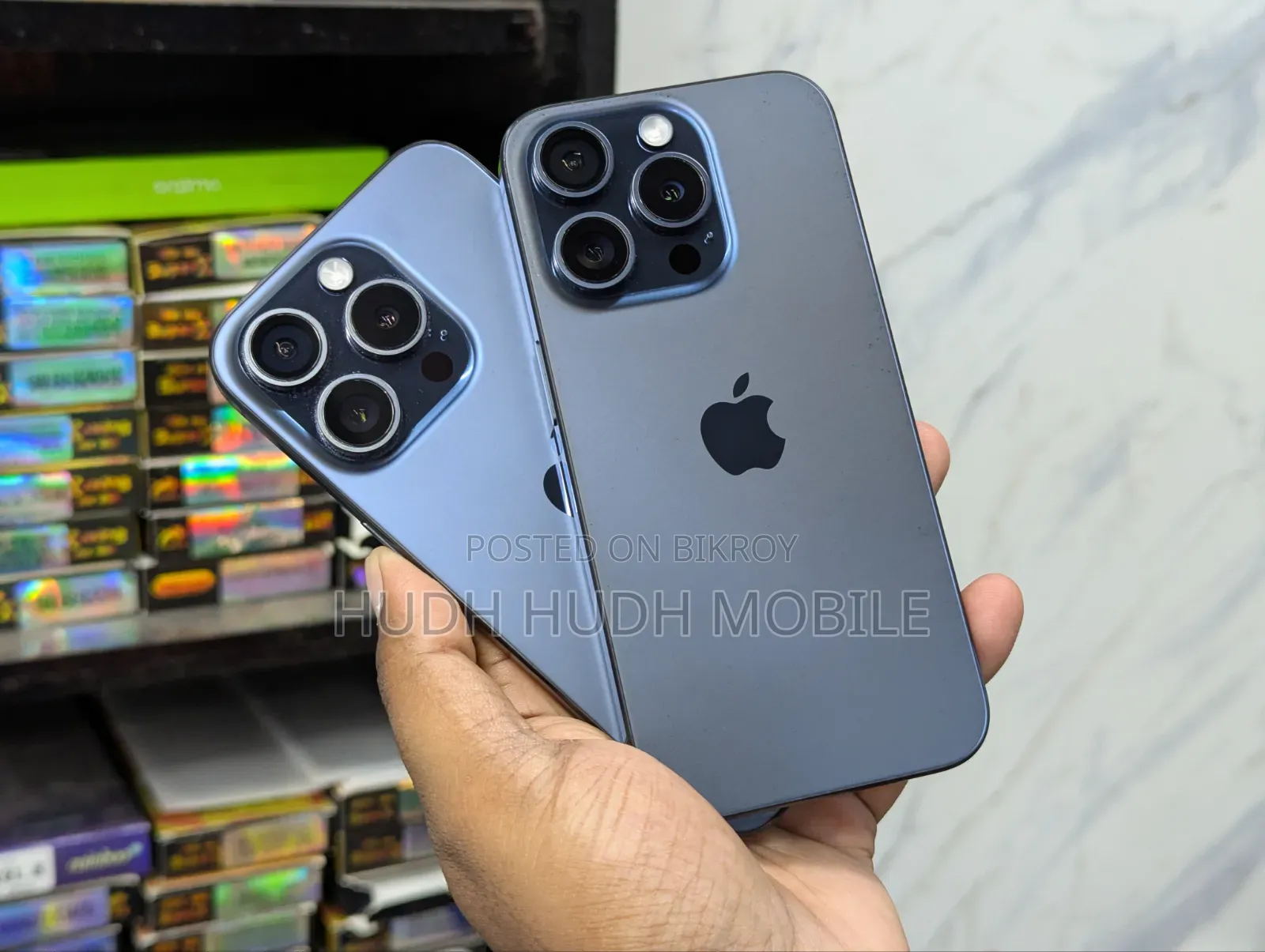 অ্যাপল আইফোন ১৫ প্রো ১২৮ জিবি ব্লু