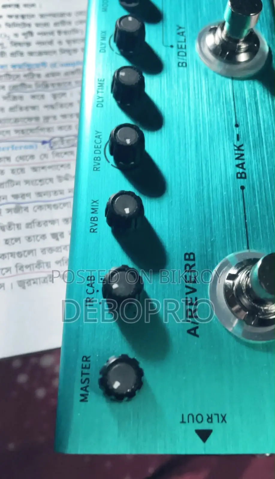 M-vave Tank-g Guitar Processor
