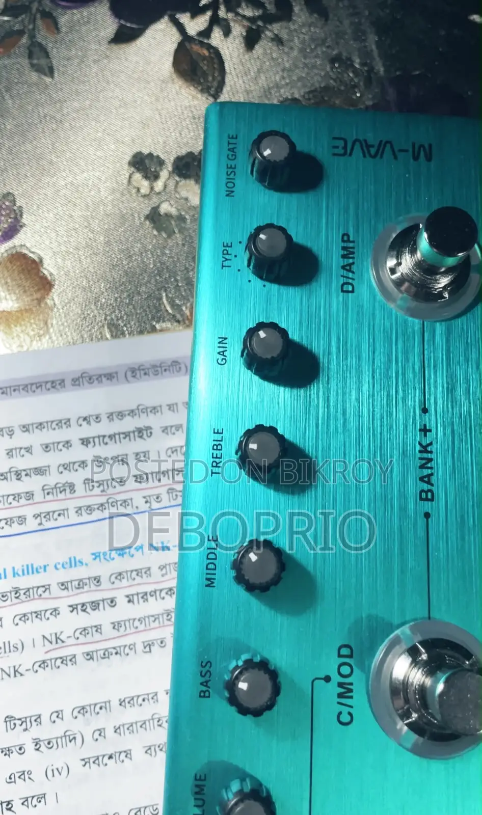 M-vave Tank-g Guitar Processor