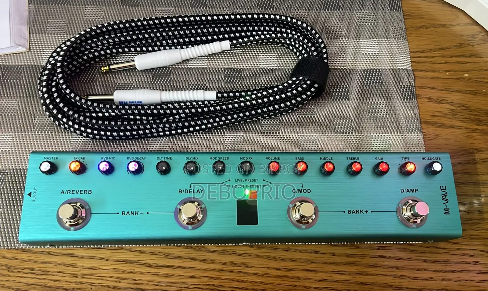 M-vave Tank-g Guitar Processor