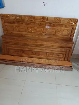 Teak wood Bed 6/7