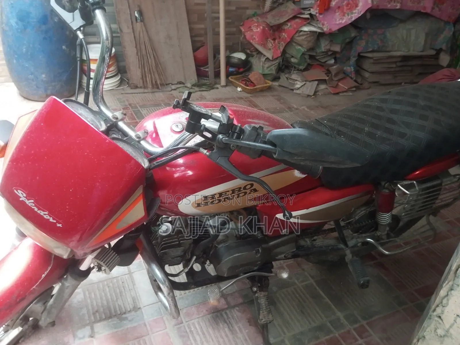 হিরো স্প্লেন্ডার প্লাস ২০১০ রেড