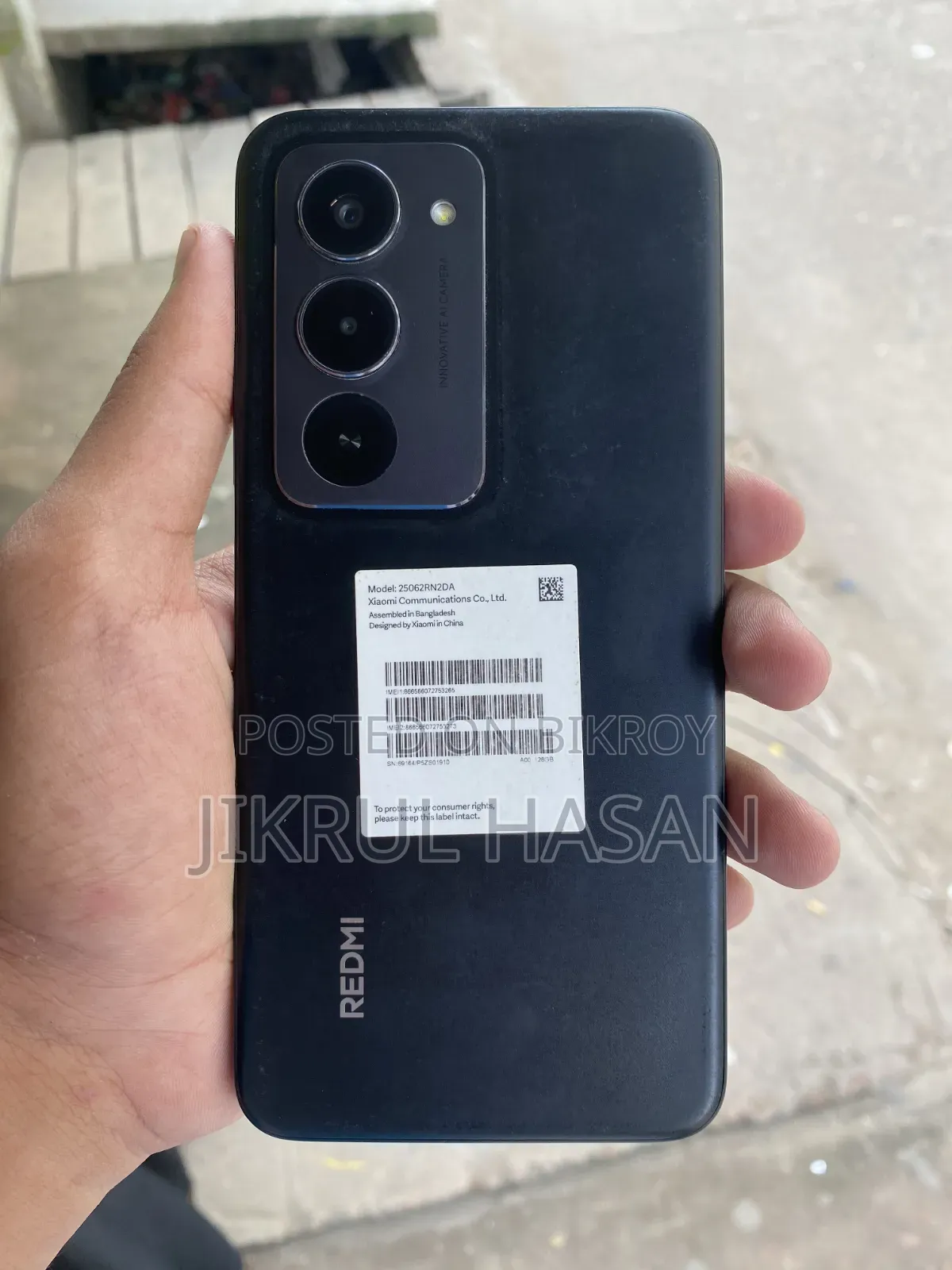 Xiaomi Redmi 15 128 GB Black