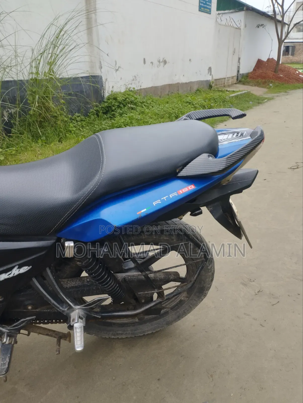 TVS Apache RTR 160 2V 2026 Blue