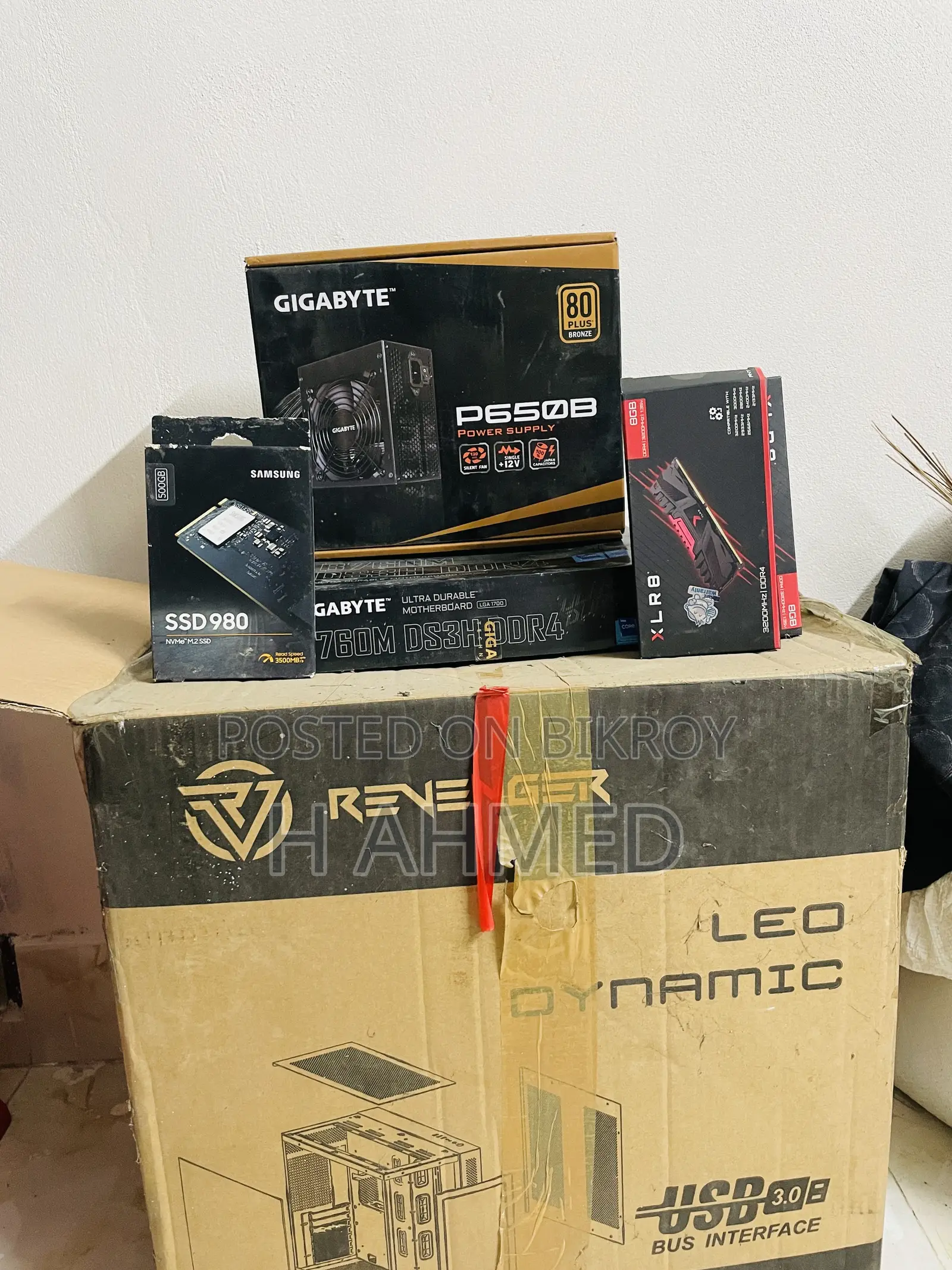 Desktop Computer Gigabyte 16GB Intel Core i5 SSD 512GB