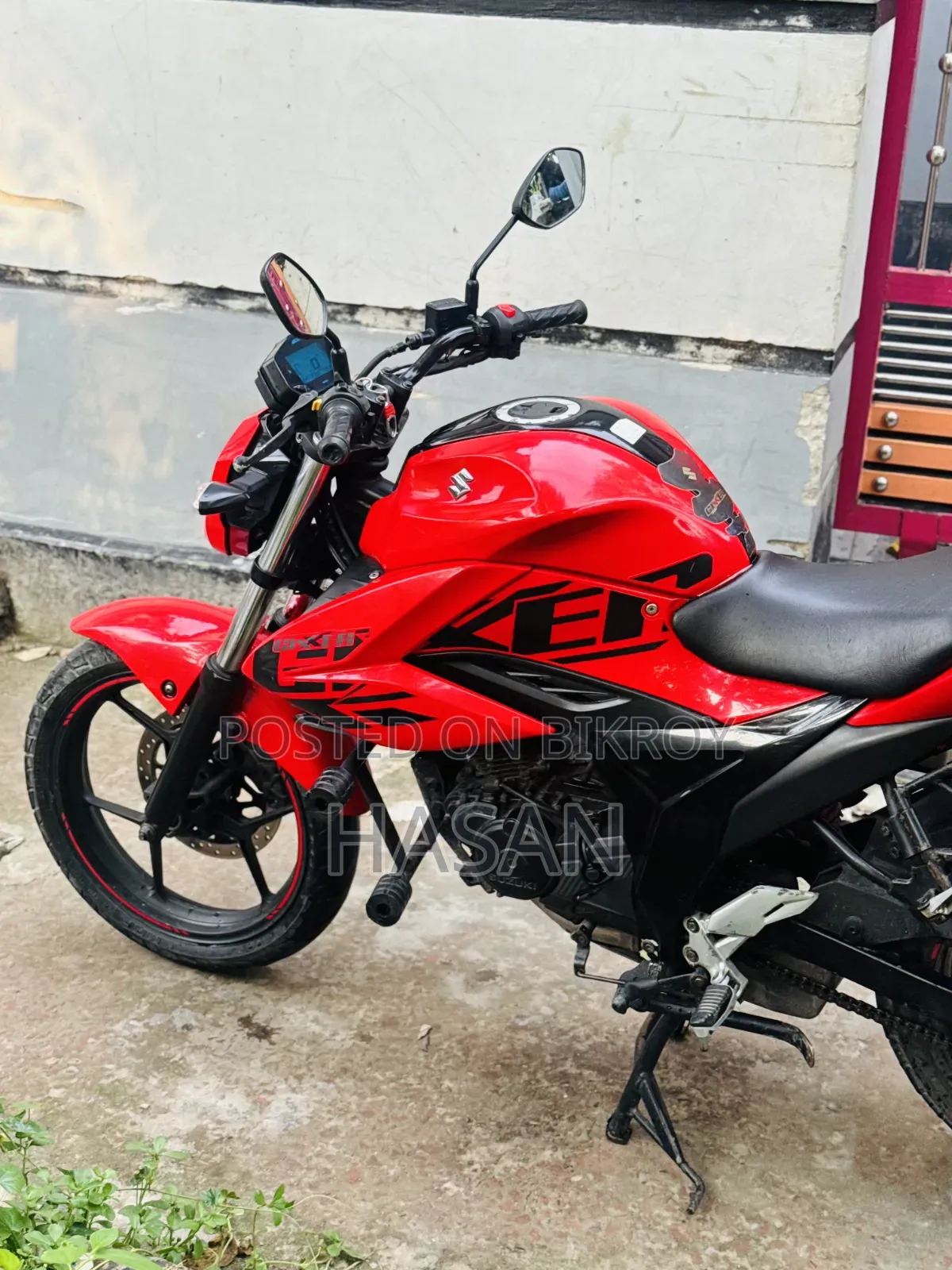 Suzuki Gixxer SF 2023 Red